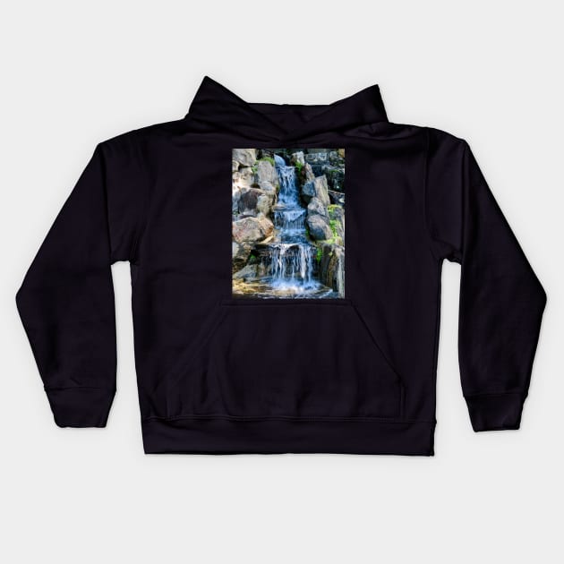 Waterfall Kids Hoodie by GDGCreations